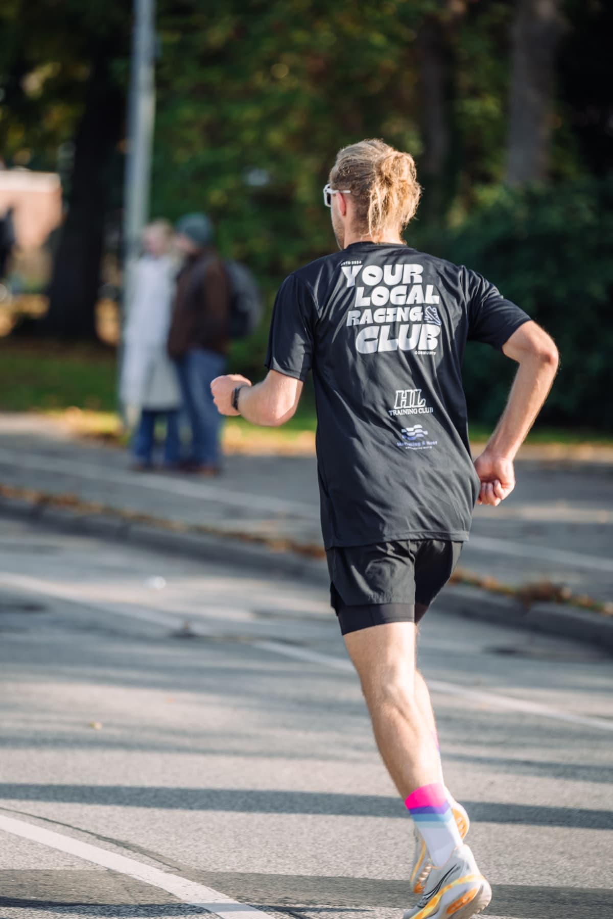 Innes Kistner beim Laufwettkampf